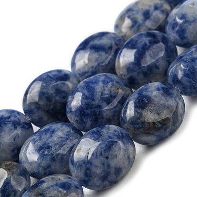 Natural Blue Spot Jasper Beads Strands
