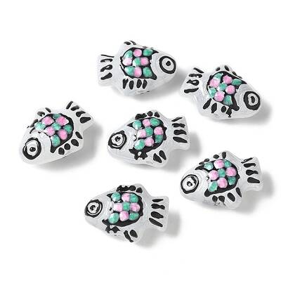 Handmade Lampwork Enamel Beads