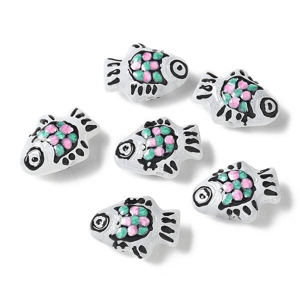 Handmade Lampwork Enamel Beads