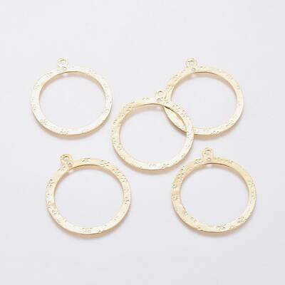 201 Stainless Steel 2-Loop Link Pendants