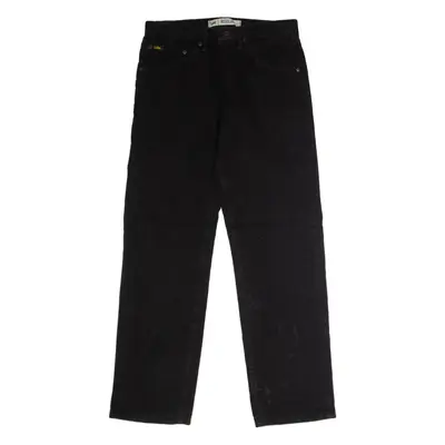 LEE Mens Jeans Black Regular Straight W30 L30
