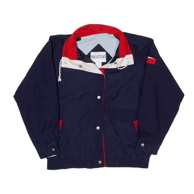 INNOVATIONS Lined Jacket Blue 90s Mens M