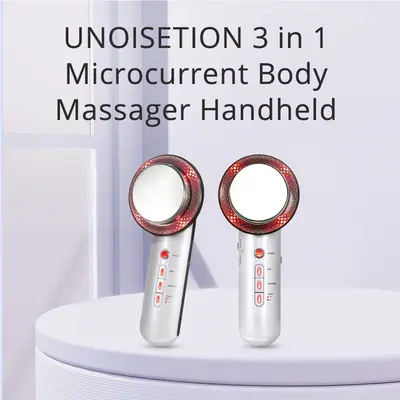 3 in 1 Far Infrared Microcurrent Body Facial Belly Massage Beauty Machine for Home Use | SR-WD002