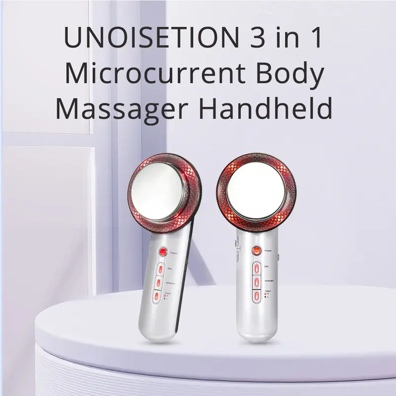 3 in 1 Far Infrared Microcurrent Body Facial Belly Massage Beauty Machine for Home Use | SR-WD002