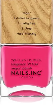 Nails Inc. Vegan long-lasting nail polish color and breathe 14 ml