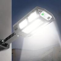 Solar Powered Outdoor Wall Light, 3 Modes LED Light with Remote Control, IP65 Waterproof Motion Sensor Security Wall Lamp for...