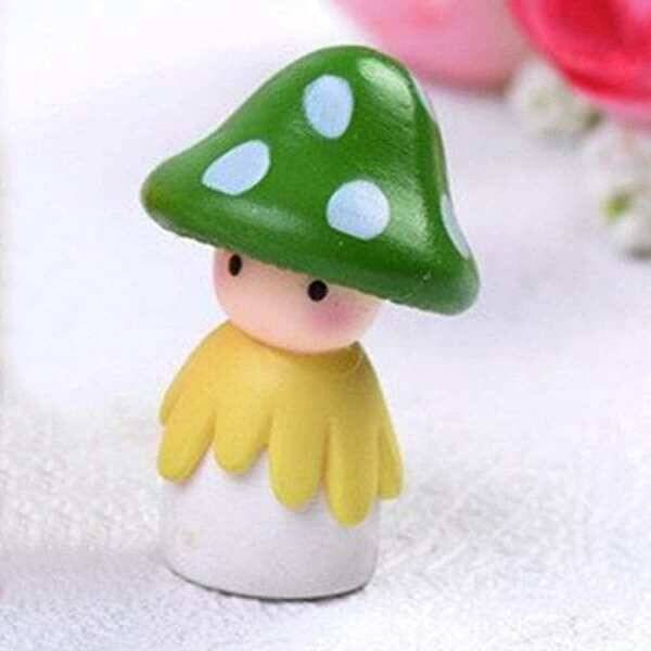Miniature Mushromm Resin Ornaments