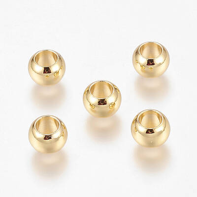 Environment Brass European Beads