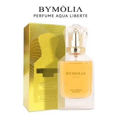 BYMOLIA Aqua Liberte Perfume Spray - Long Lasting Addictive Eau de Parfum for Unisex - Vanilla & Musk, 1.7 Ounce / 50ml - Aro...
