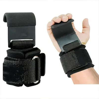 Sports Wristband, 2 Counts Non-slip Wrist Support, Wrist Strap for Men & Women, Fitness Wristband for Squat, Pull Up, Push ...