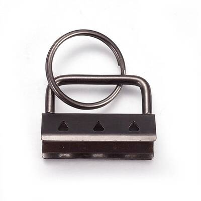 Electroplate Iron Split Key Rings