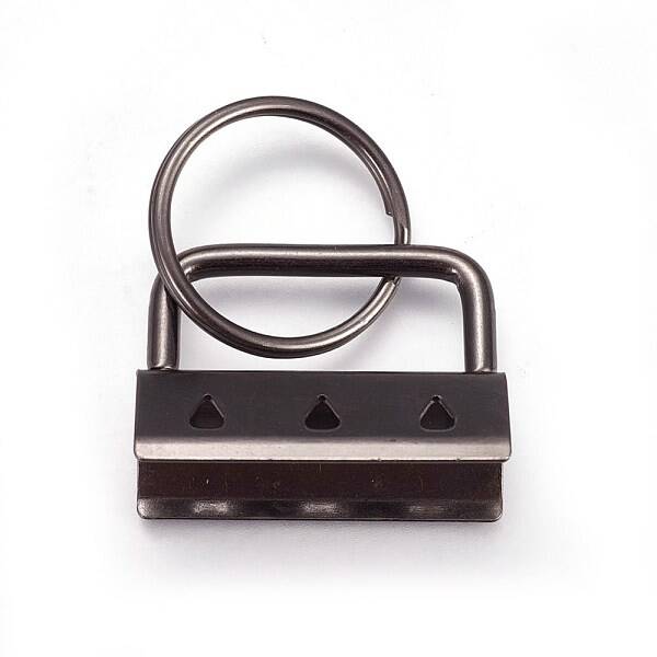 Electroplate Iron Split Key Rings