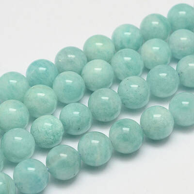 Natural Amazonite Bead Strands