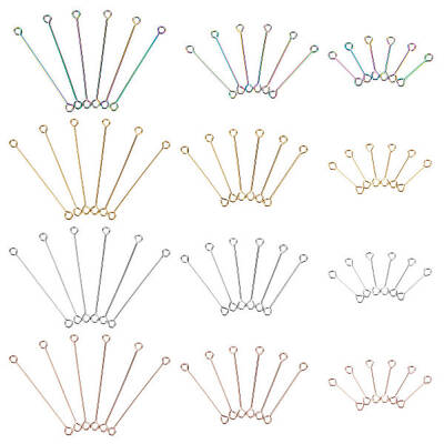 PVD Vacuum Plating 304 Stainless Steel Eye Pins