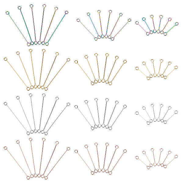 PVD Vacuum Plating 304 Stainless Steel Eye Pins