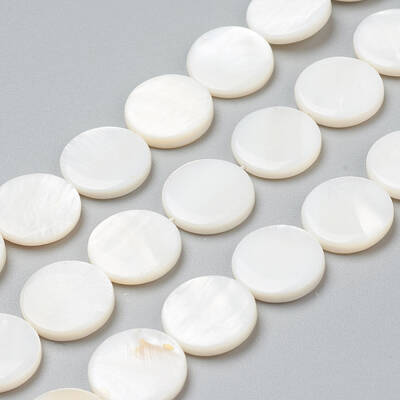 Natural Freshwater Shell Beads