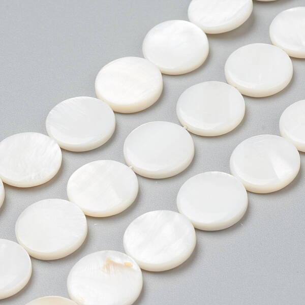 Natural Freshwater Shell Beads