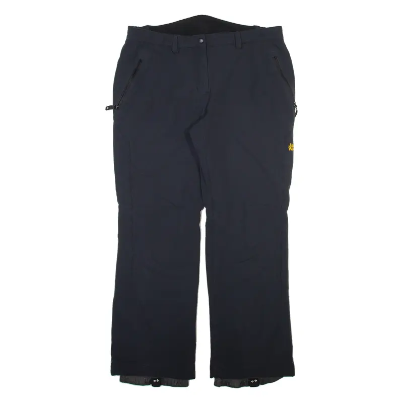 JACK WOLFSKIN Outdoor Womens Trousers Black Regular Bootcut W34 L30