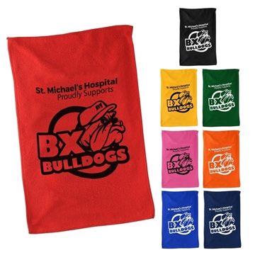 250 Custom Micro-Fiber Rally Towel - Colors - 260gsm & 11x18in