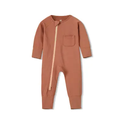 Baby Zip Romper | 100% Organic Cotton | Trade-Up & Save On Next Size Up