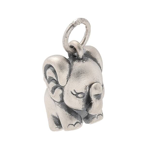Fine Silver Vintage Elephant Charms