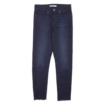 LEVI'S 311 Shaping Skinny Distressed Womens Jeans Blue Regular Skinny W27 L27