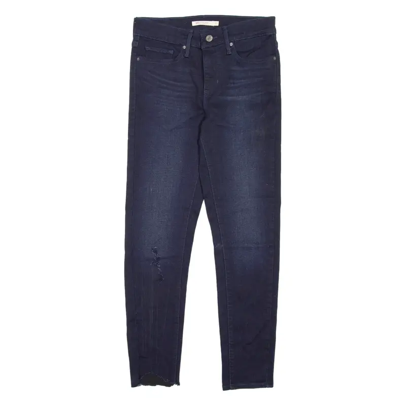 LEVI'S 311 Shaping Skinny Distressed Womens Jeans Blue Regular Skinny W27 L27