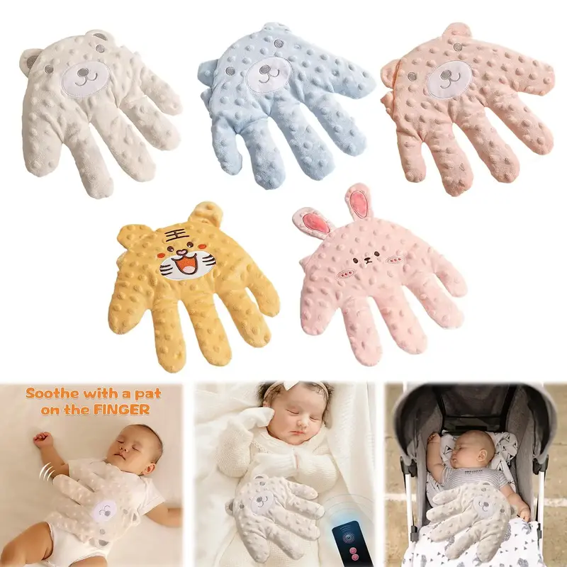 Electric Baby Soothing Palm Baby Patter for Sleep with Remote Control Automatic Palm for Soothing Baby Patting Hand for Baby ...