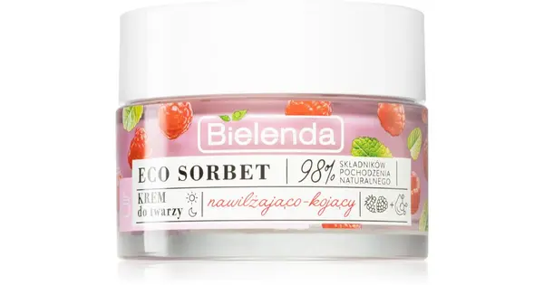 Bielenda Eco Raspberry Sorbet Moisturizing and Soothing Face Cream 50ml