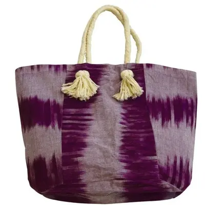 Interweave Tote Bag - Berry