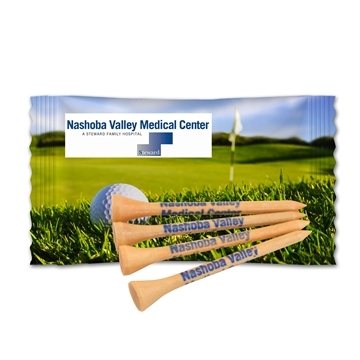 250 Promotional Tees in Sealed Bag - Biodegradable