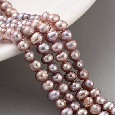 Natural Cultured Freshwater Pearl Beads Strands