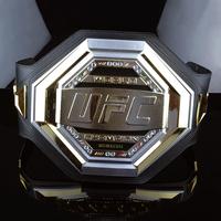 UFC Championship Gold Belt Adult Size 1/1 Gold Belt Boxing Gym Souvenir Gold Belt Boxing Competition Figure