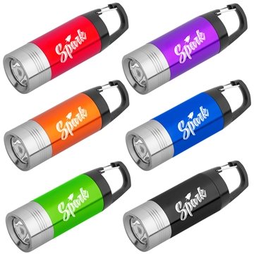 100 Custom Rocket Flashlight - LED & Carabiner