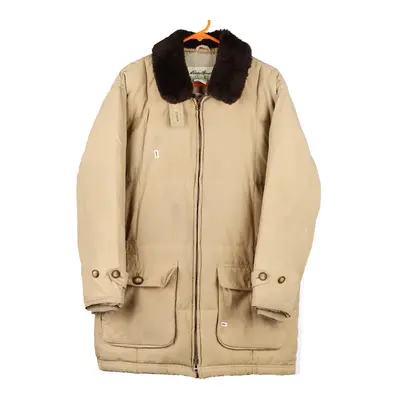 Eddie Bauer Jacket - Medium Beige Nylon Blend