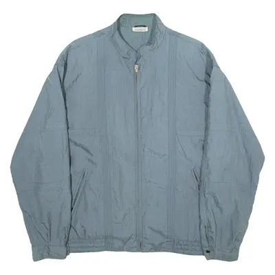 CARLOFF Mens Shell Jacket Blue 2XL