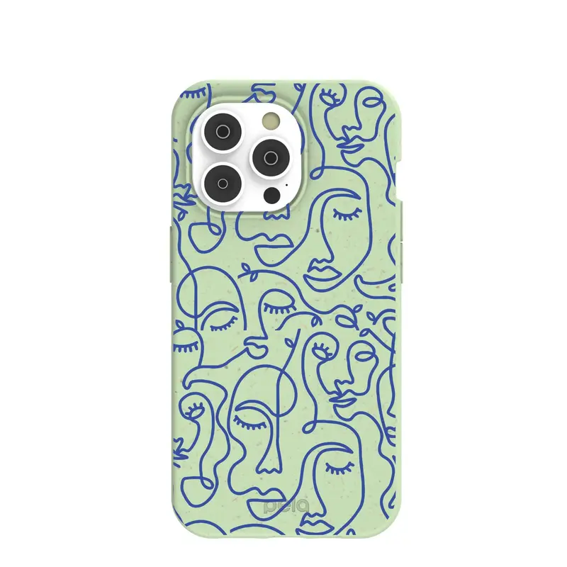 Sage Green Inner Soul iPhone 14 Pro Case