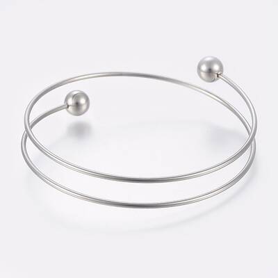 Tarnish Resistant 304 Stainless Steel Bangles Making