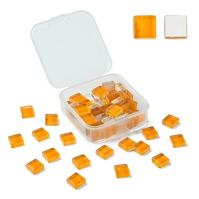 60Pcs Transparent Glass Cabochons