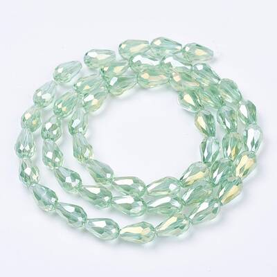Electroplate Glass Beads Strands