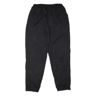 REEBOK Track Pants Black Nylon Tapered Mens L W30 L32