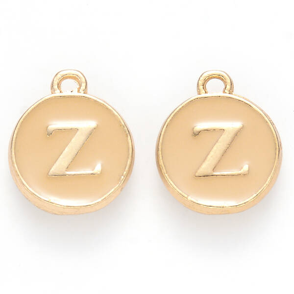 Golden Plated Alloy Enamel Charms