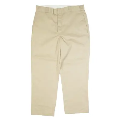 DICKIES Chino Style Workwear Mens Trousers Beige Classic Straight W37 L29