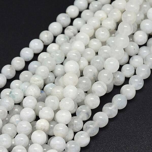 Natural Rainbow Moonstone Beads Strands