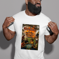 Nottaway Plantation Fire Sickrabbit Juneteenth Commemorative Black Shirt