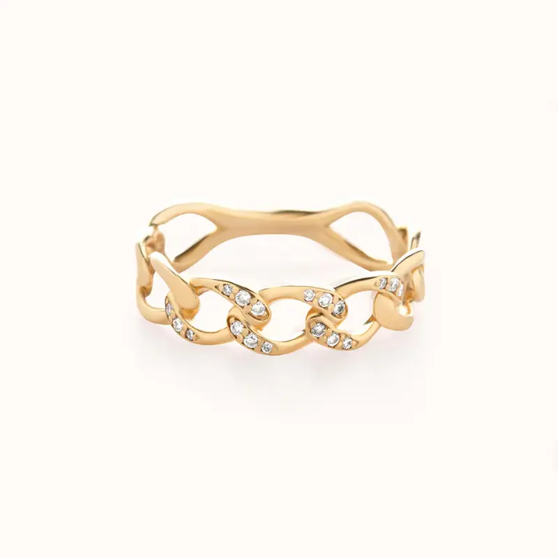 Pavé Chain Ring