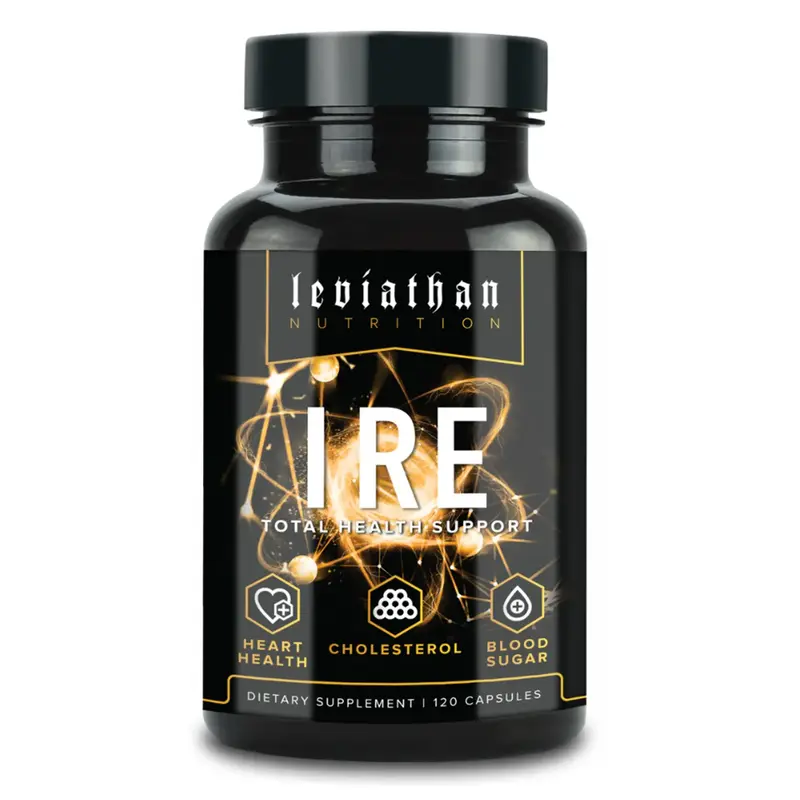 Leviathan Nutrition IRE Complete Health Support - Overall Health & AntiOxidant Support with Longvida Optimized Turmeric Curcu...