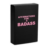 Badass Affirmation Cards for Women Men Daily Motivational and Inspirational Cards with Unique Designs and Daily Inspirations ...