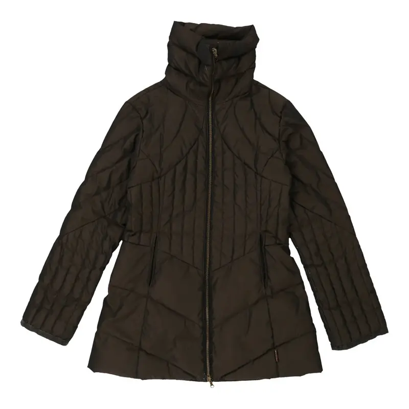 Moncler Puffer - Small Brown Polyester | Size: small