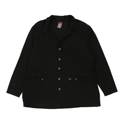 Dickies Shirt - Large Black Polyester Blend